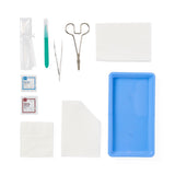 Medline Incision and Drainage Trays with COMFORT LOOP Instruments