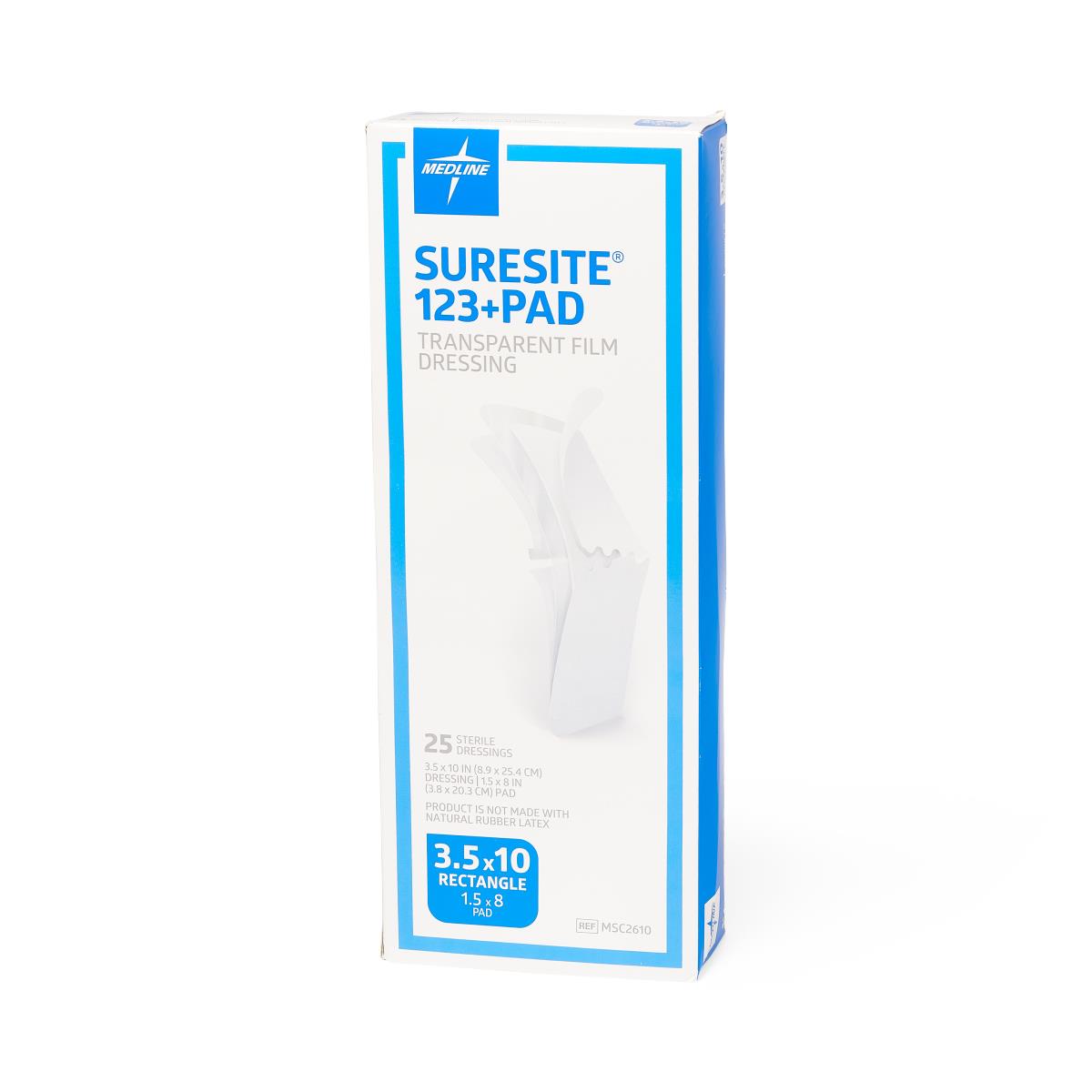 SureSite 123+ Pad Transparent Dressings