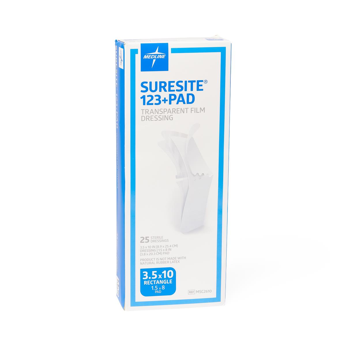 SureSite 123+ Pad Transparent Dressings