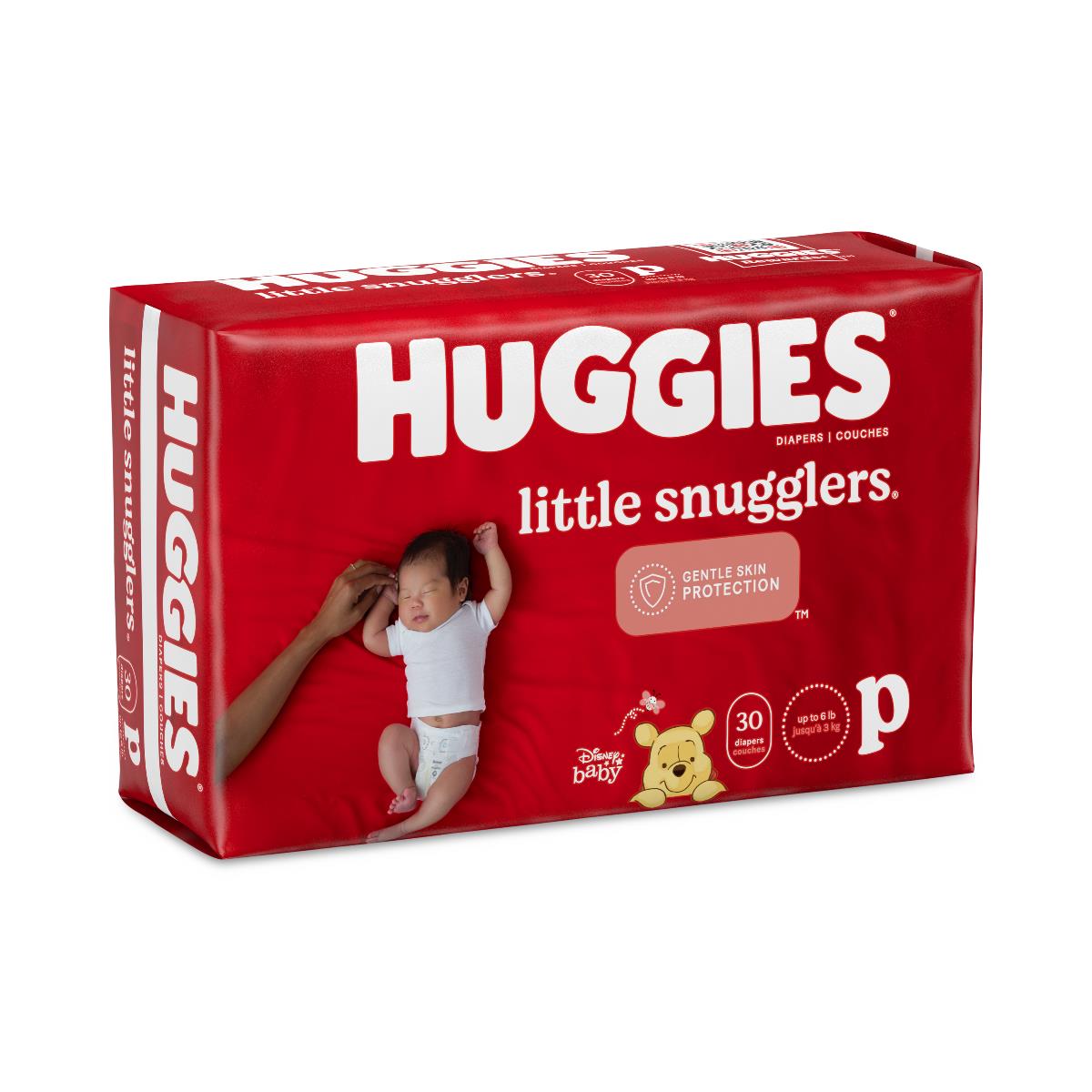 Huggies Preemie Little Snugglers Disposable Diapers