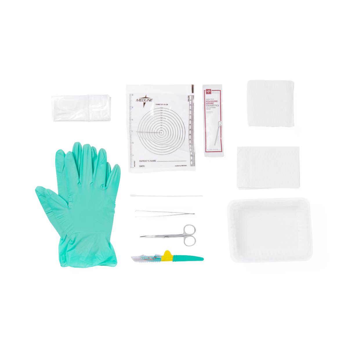 Medline Debridement Trays