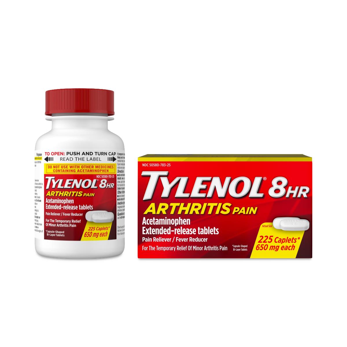 Tylenol 8-hour Arthritis Pain Tablets - BeHope