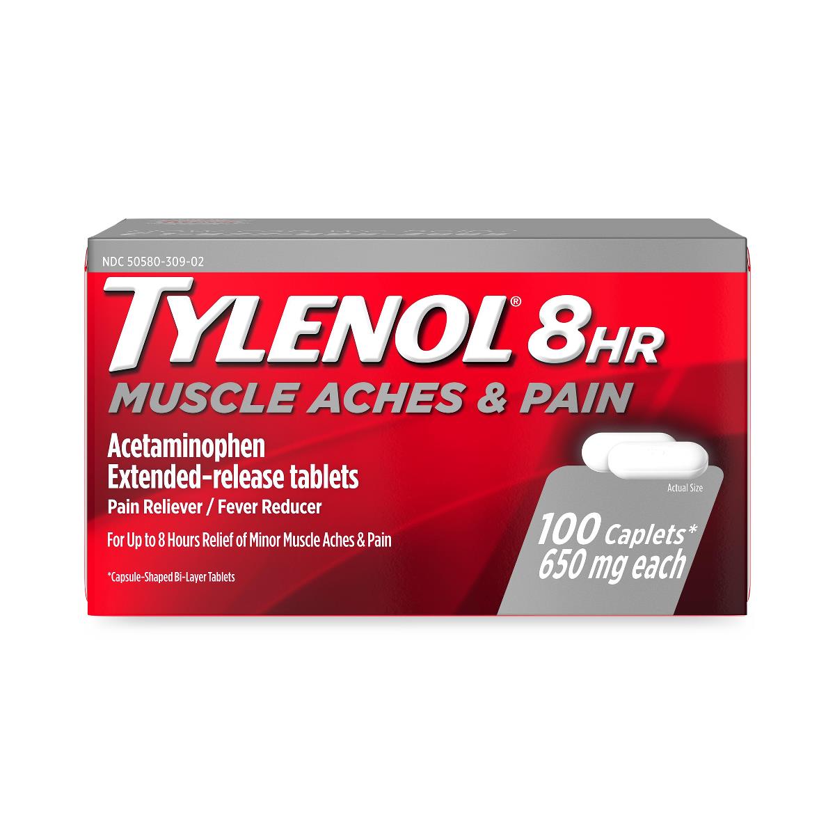 Tylenol 8-hour Muscle Aches And Pain Caplets - BeHope