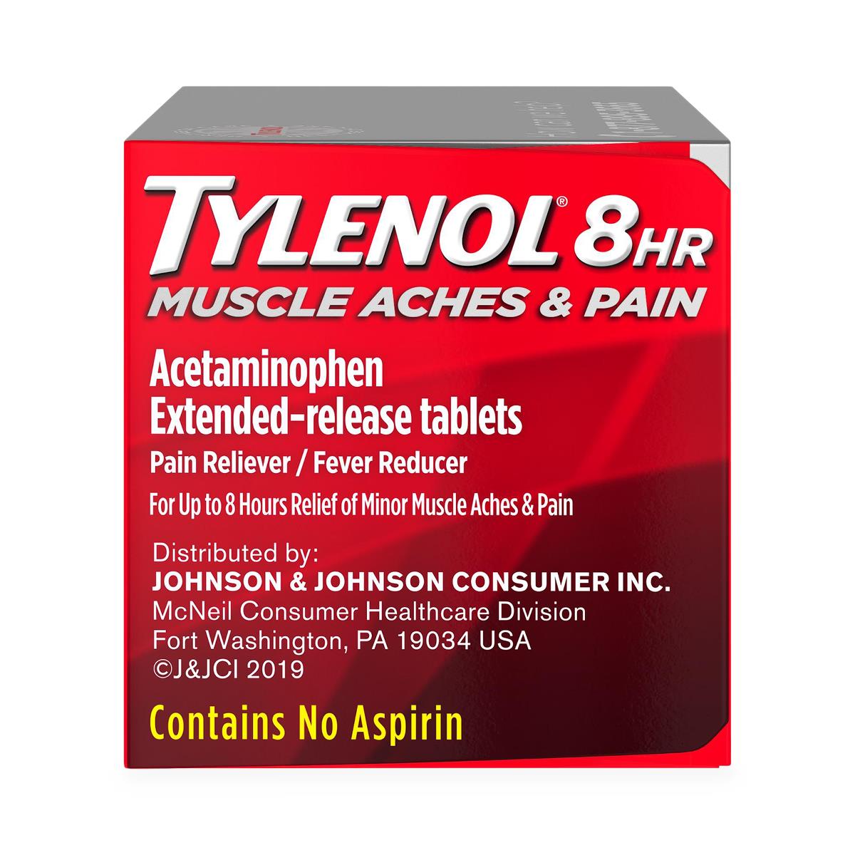 Tylenol 8-hour Muscle Aches And Pain Caplets - BeHope