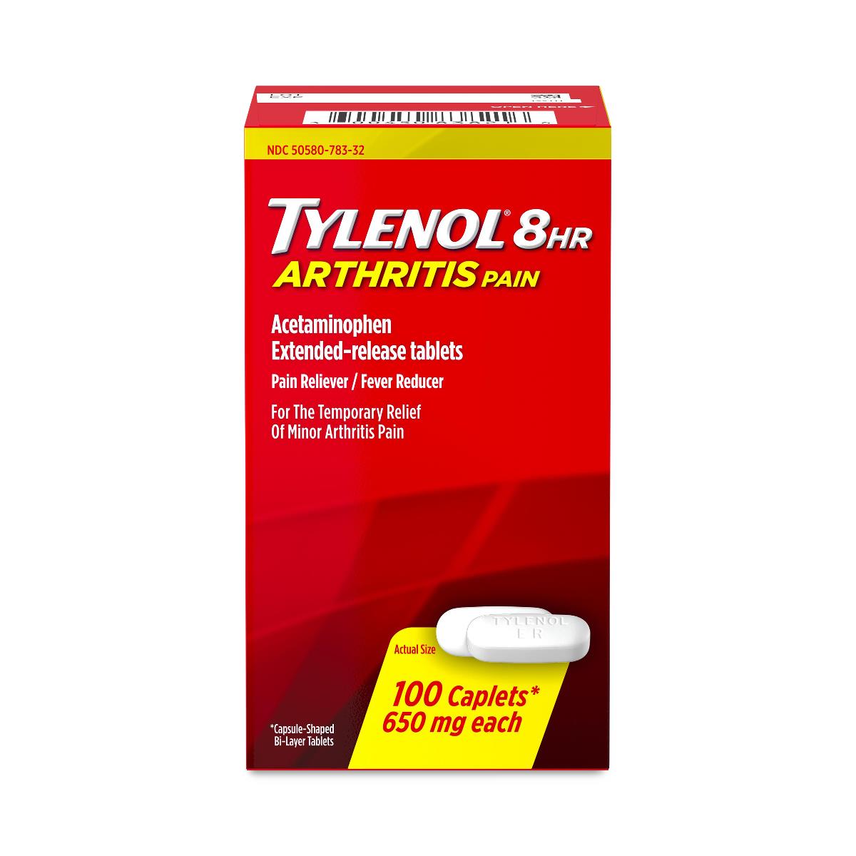 Tylenol 8-hour Arthritis Pain Tablets - BeHope