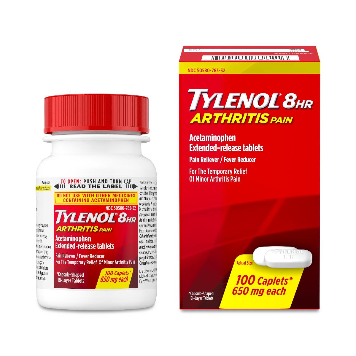 Tylenol 8-hour Arthritis Pain Tablets - BeHope