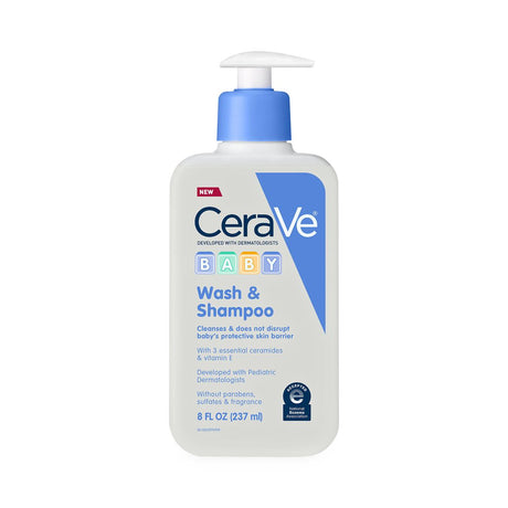 CeraVe Baby Gentle Bath Wash and Shampoo