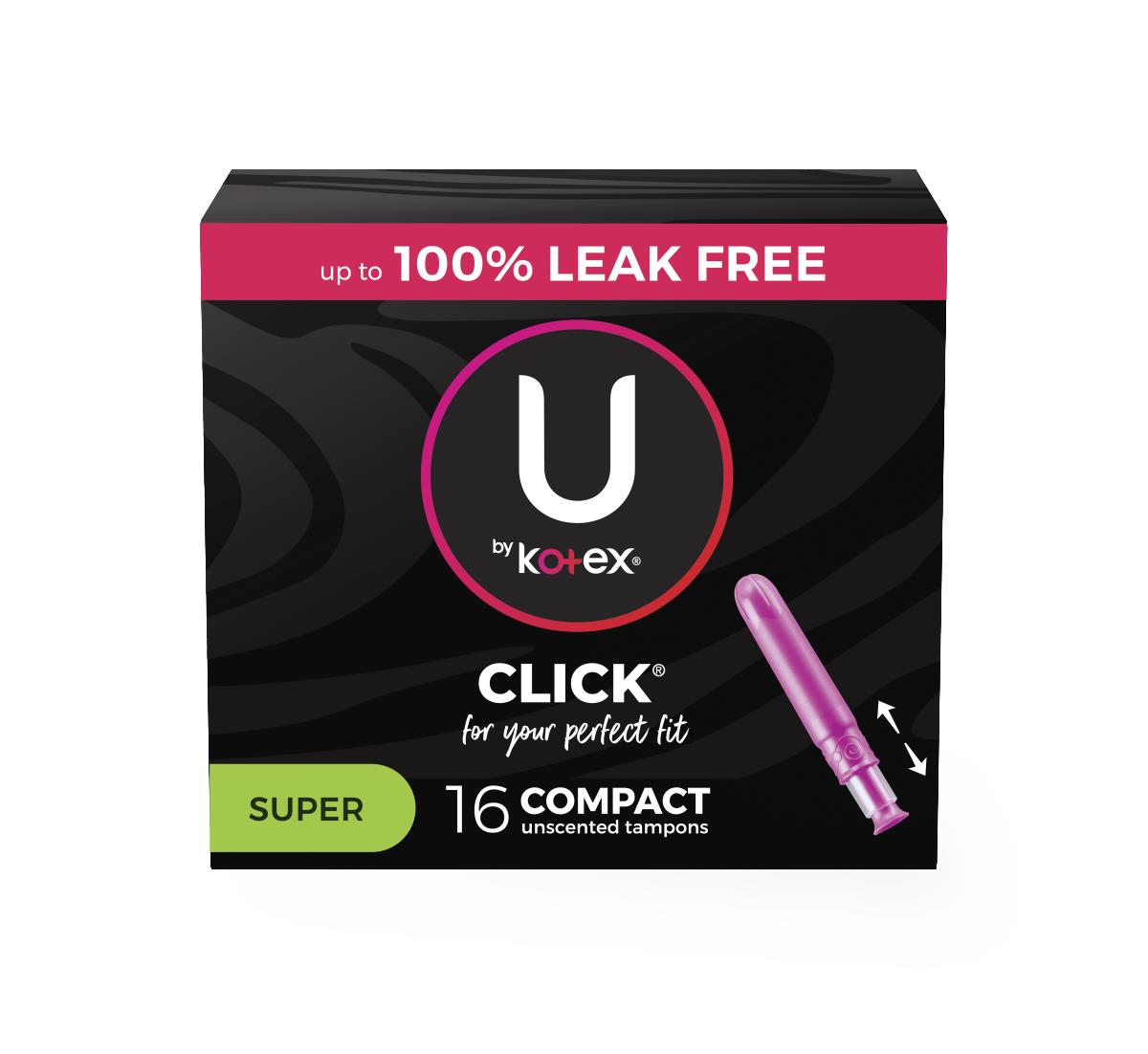 U By Kotex Click Tampons - BeHope