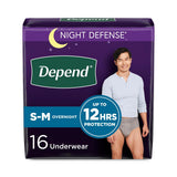Depend Disposable Adult Incontinence Protection Briefs