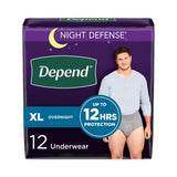 Depend Disposable Adult Incontinence Protection Briefs