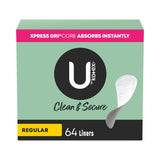 U by Kotex Clean + Secure Panty Liners