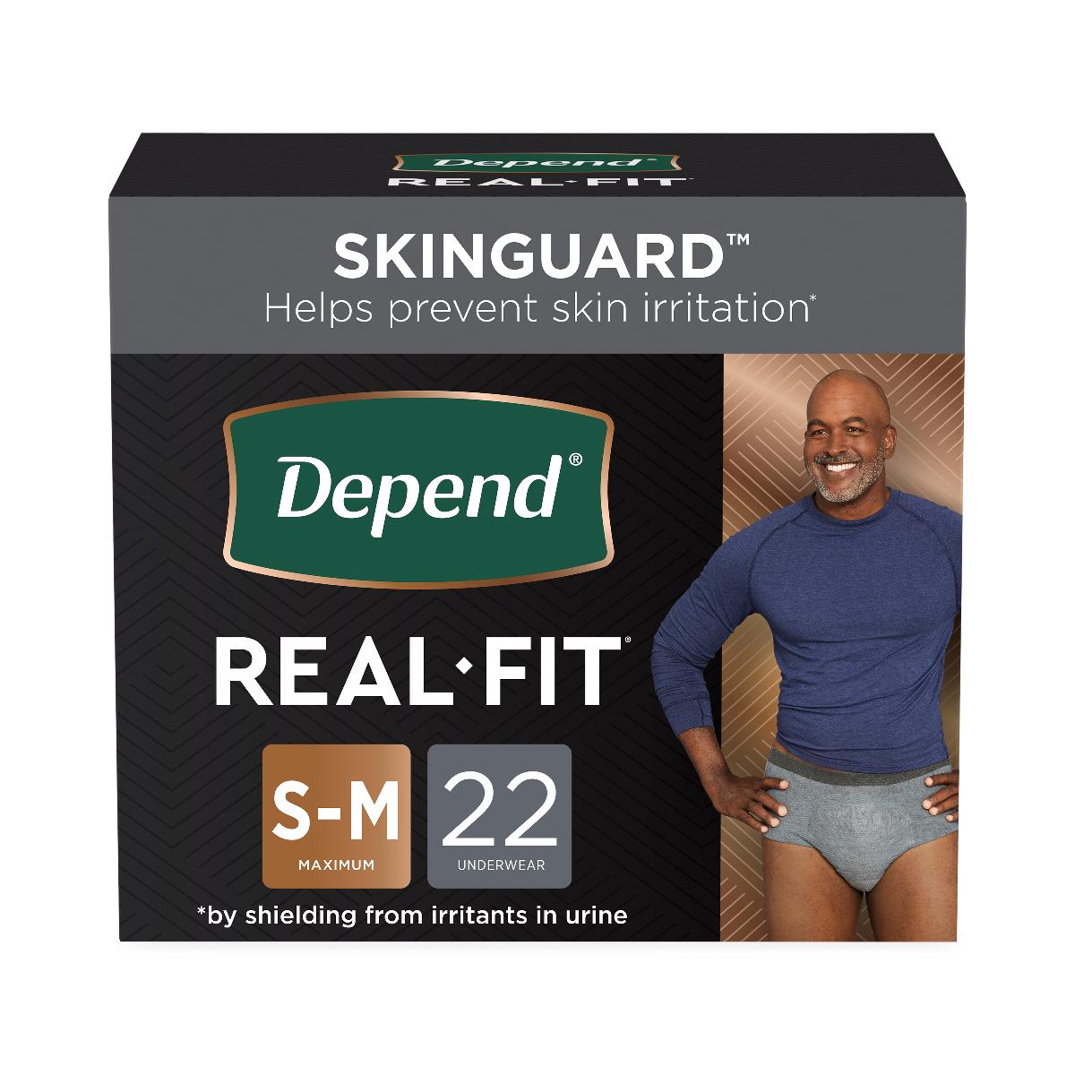 Depend Fit-flex Maximum Absorbency Men's Underwear - BeHope