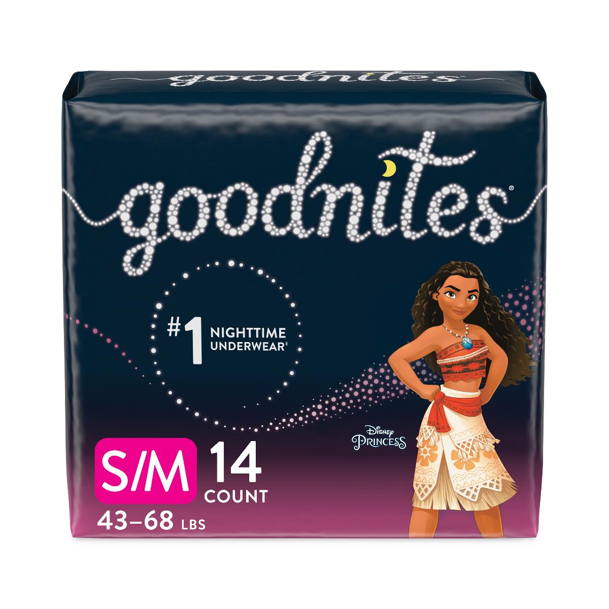 Goodnites Girls' Overnight Bedwetting Underwear - BeHope