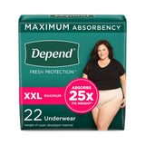 Depend Fresh Protection Incontinence Underwear For Women - BeHope
