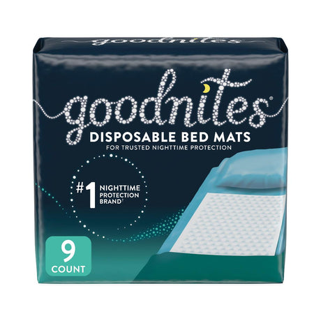 Goodnites Disposable Heavy-Duty Bed Mats