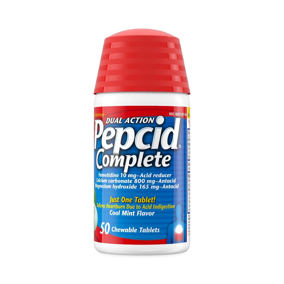 Pepcid Complete Antacid + Acid Reducer Chewable Tablets - BeHope