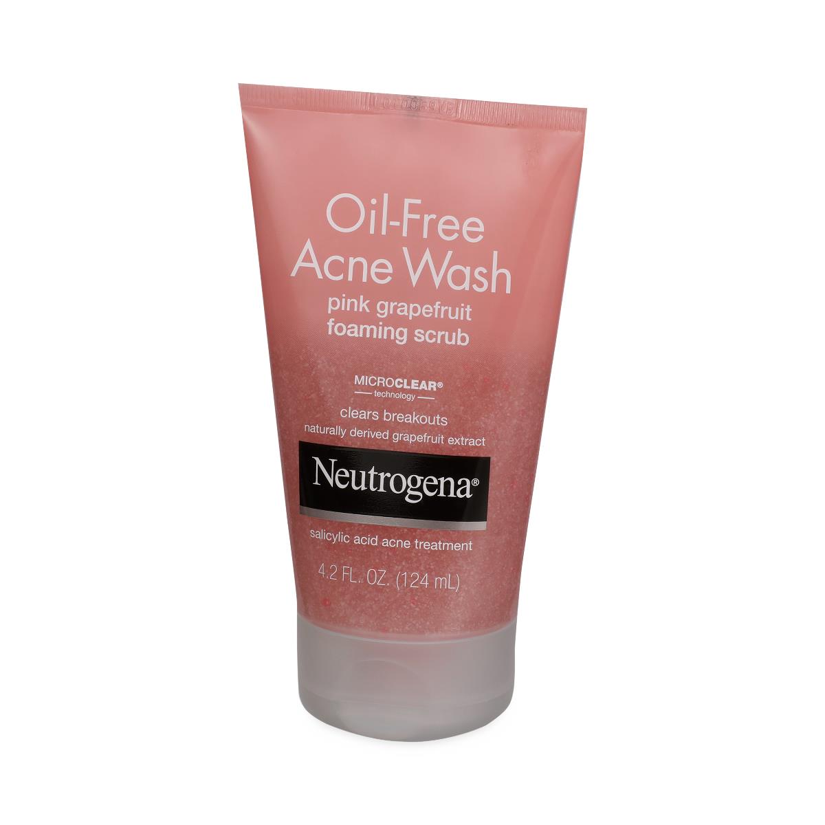 Neutrogena Oil-free Acne Wash With Pink Grapefruit Foaming Scrub - BeHope