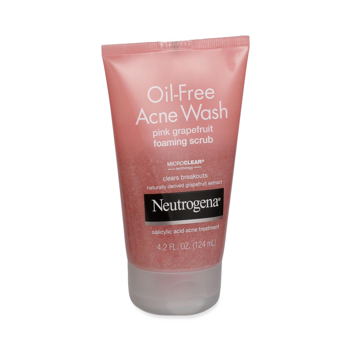 Neutrogena Oil-free Acne Wash With Pink Grapefruit Foaming Scrub - BeHope