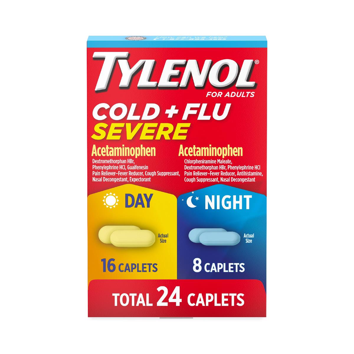 Tylenol Cold and Flu Severe Caplets