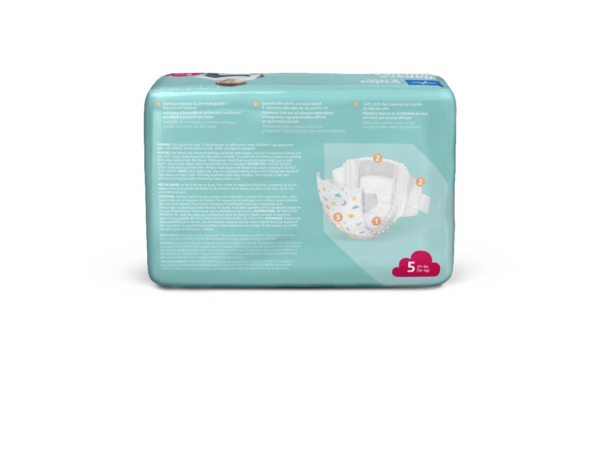 Medline Disposable Baby Diapers