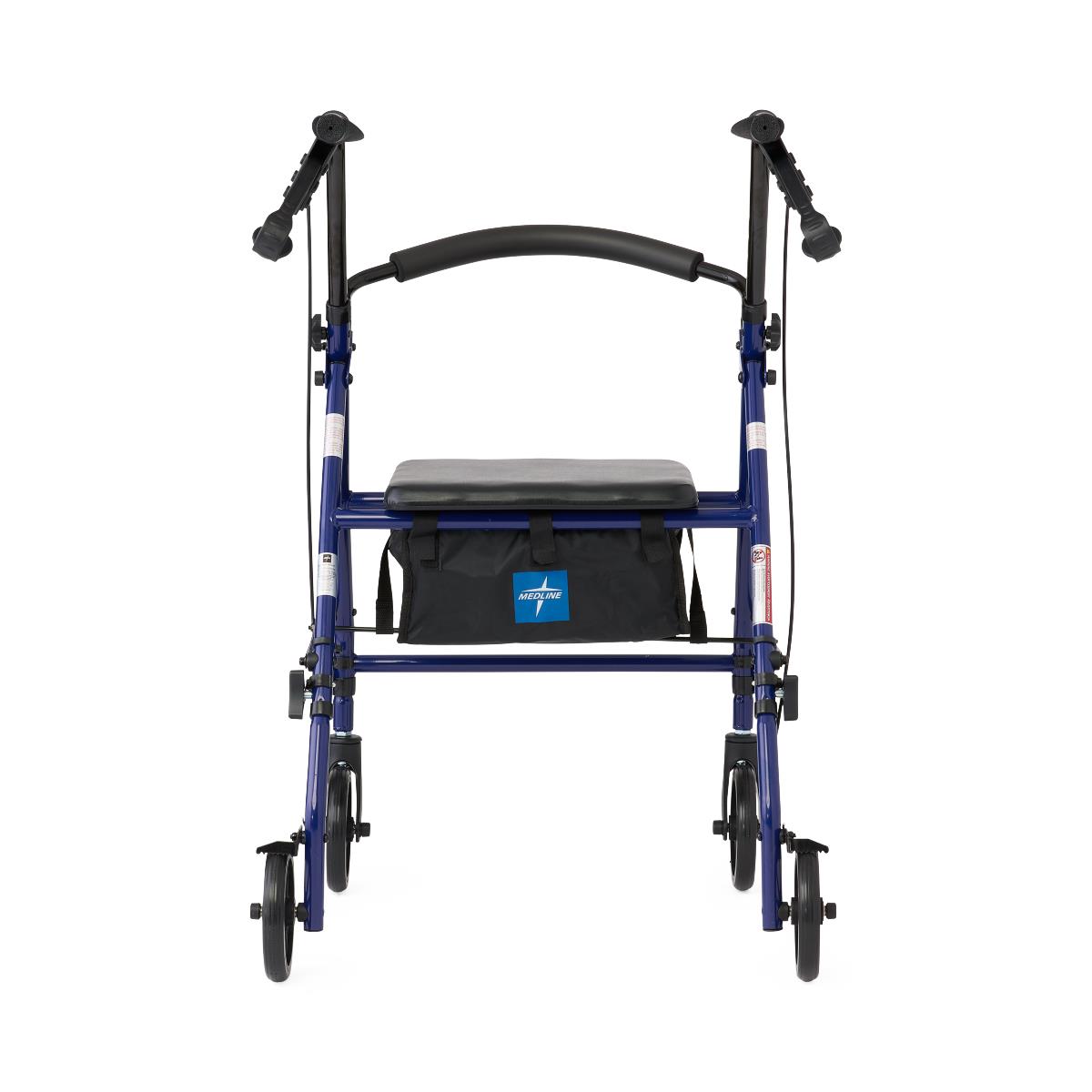 Medline Basic Steel Rollators