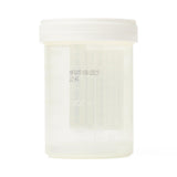 Medline Pneumatic Tube Specimen Containers with Sterile Path Label, White Lid