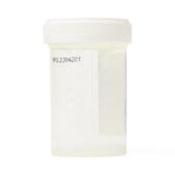 Medline Pneumatic Tube Specimen Containers with Sterile Path Label, White Lid
