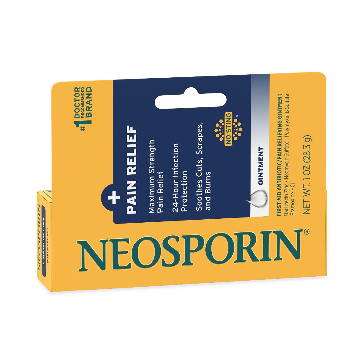 Neosporin Antibiotic+Pain Relief Ointment