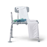 Medline Bathe Safe and Easy Kit for Caregivers with Shower Transfer Bench