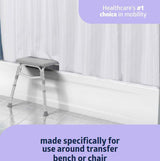 Medline Bathe Safe and Easy Kit for Caregivers with Shower Transfer Bench