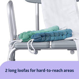 Medline Bathe Safe and Easy Kit for Caregivers with Shower Transfer Bench
