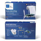 Medline Bathe Safe and Easy Kit for Caregivers with Shower Transfer Bench