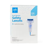 Medline Push Button Safety Lancets