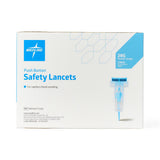 Medline Push Button Safety Lancets