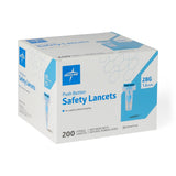 Medline Push Button Safety Lancets