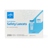 Medline Push Button Safety Lancets