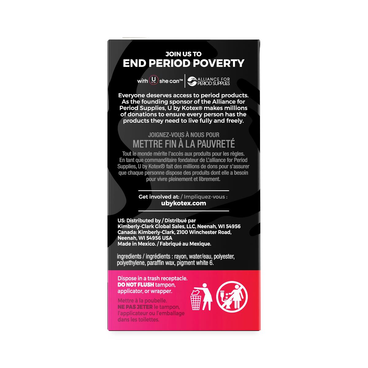 U By Kotex Click Tampons - BeHope