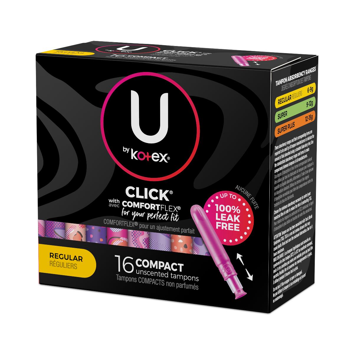 U By Kotex Click Tampons - BeHope