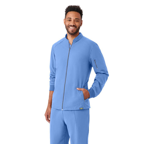 Crosby AVE Men's 3-Pocket Athletic Scrub Jacket (Style 4510)