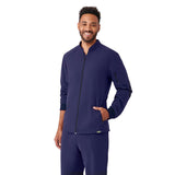 Crosby AVE Men's 3-Pocket Athletic Scrub Jacket (Style 4510)