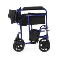 Medline Basic Aluminum Transport Chair with 8" Wheels