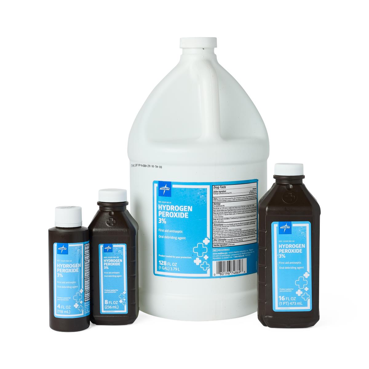 Medline Hydrogen Peroxide 3%