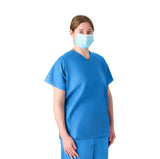 Medline Disposable Unisex V-Neck Scrub Tops (Style 27202)