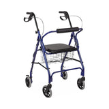 HealthSmart Folding Aluminum Rollator Walkers
