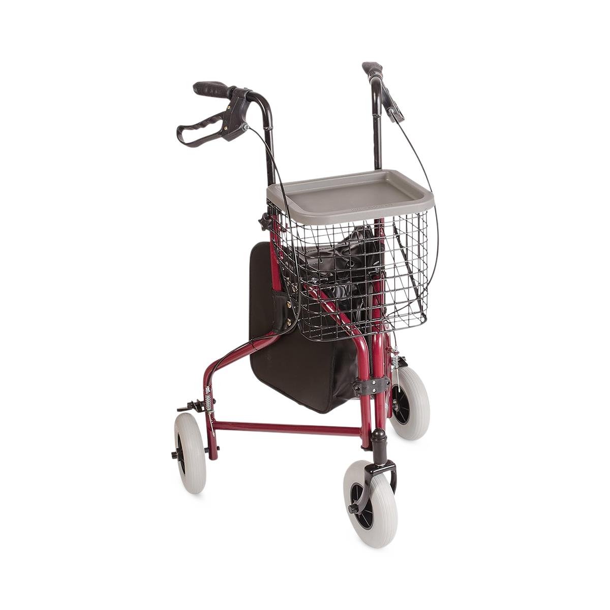 DMI 3-Wheel Aluminum Rollator