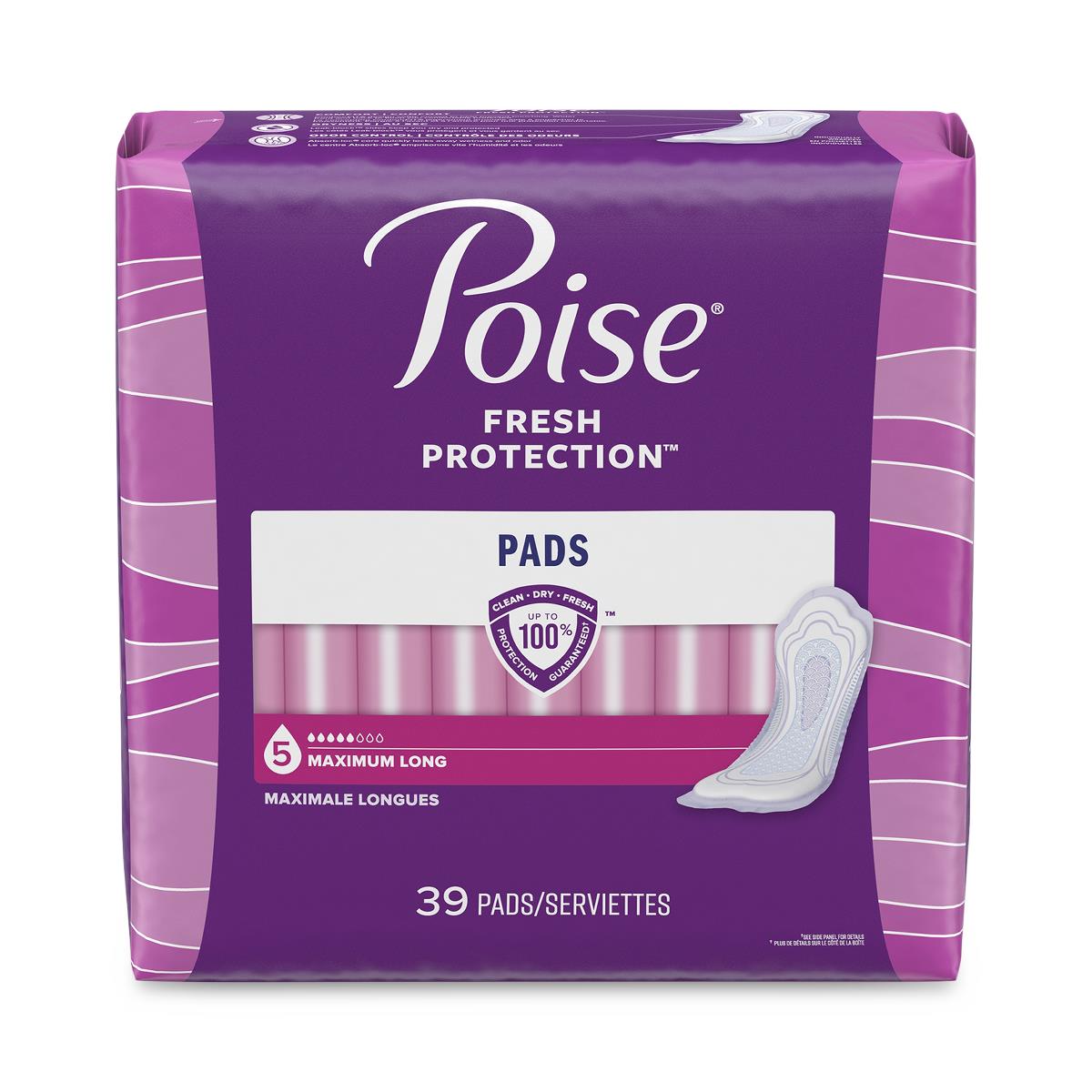 Poise Maximum Absorbency Incontinence Pads - BeHope