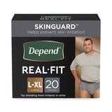 Depend Fit-flex Maximum Absorbency Men's Underwear - BeHope