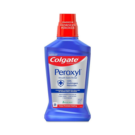 Colgate Peroxyl Antiseptic Mouthwash
