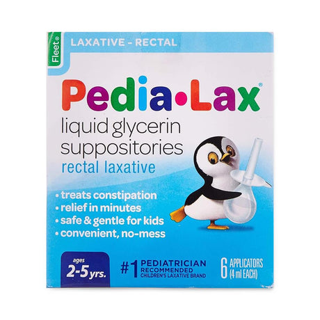 Pedia-Lax Liquid Glycerin Suppositories