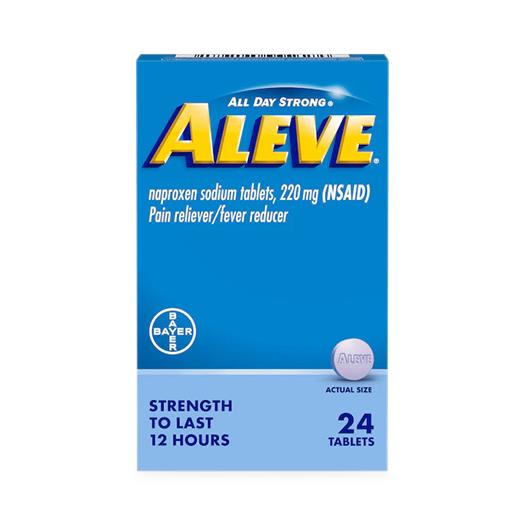 Aleve Pain Reliever Tablets And Caplets - BeHope